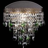 Бра Токката пирамида журавлик под бронзу зеленая в Подольске