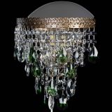 Бра Токката пирамида журавлик под бронзу зеленая в Подольске