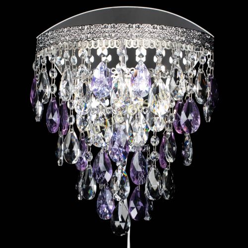 Бра Токката пирамида журавлик фиолетовая в Подольске Гусь Хрустальный