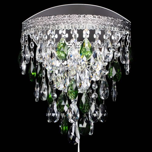 Бра Токката пирамида журавлик зеленая в Подольске Гусь Хрустальный