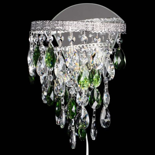 Бра Токката пирамида журавлик зеленая в Подольске Гусь Хрустальный