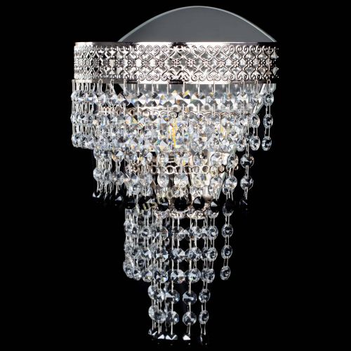 Бра Венеция Капель оптикон черная в Подольске Гусь Хрустальный