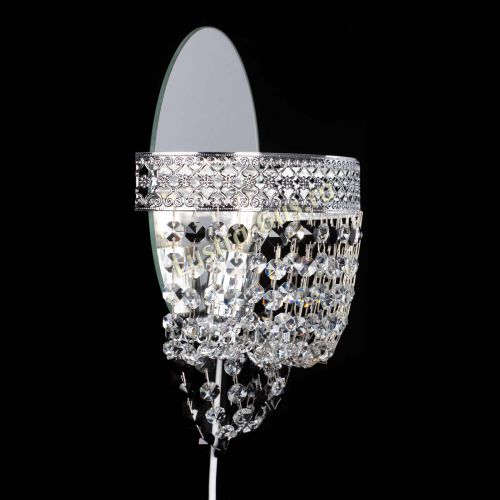 Бра Венеция оптикон черная в Подольске Гусь Хрустальный