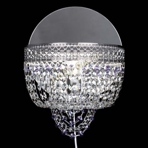 Бра Венеция оптикон фиолетовая в Подольске Гусь Хрустальный