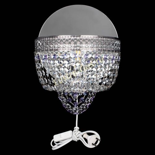 Бра Венеция оптикон фиолетовая в Подольске Гусь Хрустальный