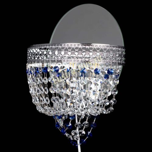Бра Венеция оптикон синяя в Подольске Гусь Хрустальный