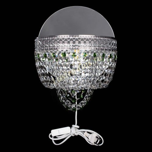 Бра Венеция оптикон зеленая в Подольске Гусь Хрустальный