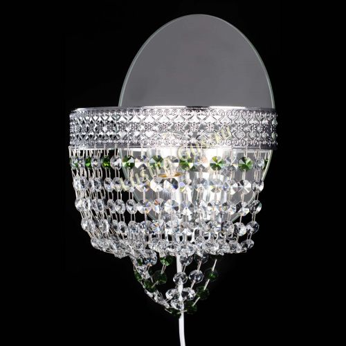 Бра Венеция оптикон зеленая в Подольске Гусь Хрустальный