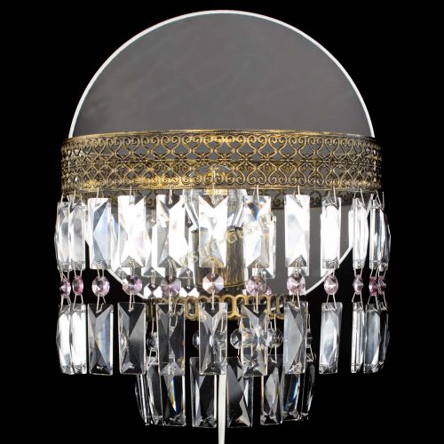 Бра Венеция Пластинка под бронзу Розовая в Подольске Бра Венеция Пластинка под бронзу Розовая в Подольске