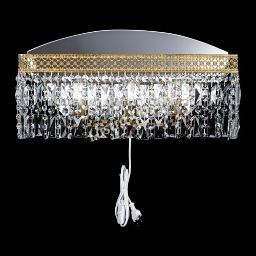 Бра Венеция Прямоугольник №3 под бронзу в Подольске Гусь Хрустальный