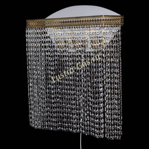 Бра Венеция Прямоугольник оптикон №2 под бронзу в Подольске Гусь Хрустальный