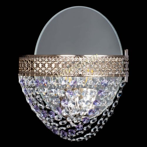 Бра Венеция Сетка фиолетовая в Подольске Гусь Хрустальный