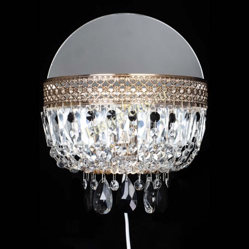 Бра Венеция черная в Подольске Гусь Хрустальный