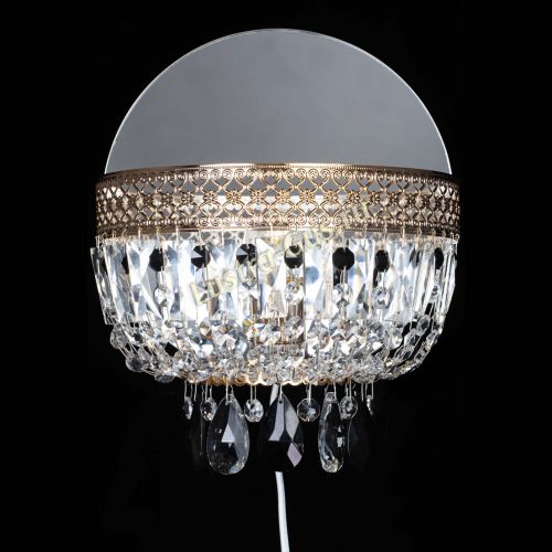 Бра Венеция черная в Подольске Гусь Хрустальный