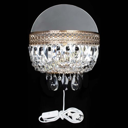 Бра Венеция черная в Подольске Гусь Хрустальный