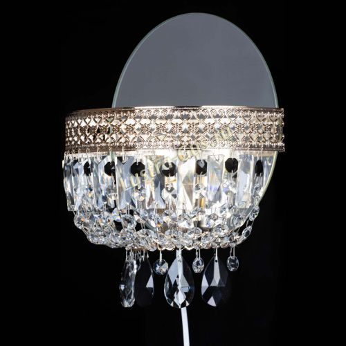 Бра Венеция черная в Подольске Гусь Хрустальный