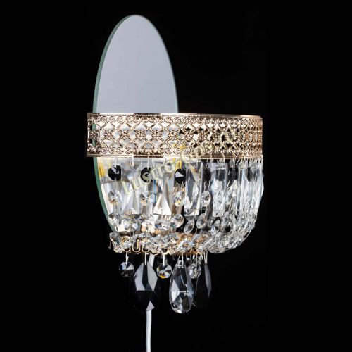 Бра Венеция черная в Подольске Гусь Хрустальный