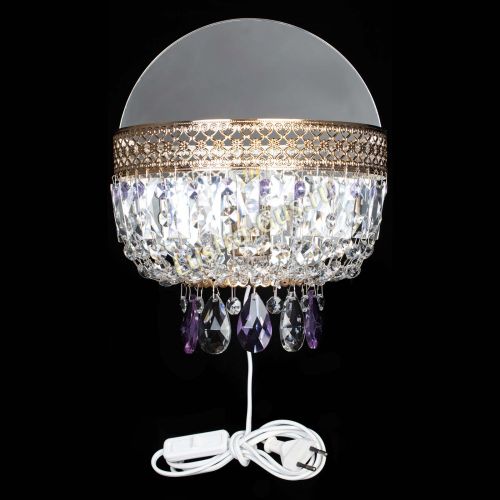 Бра Венеция фиолетовая в Подольске Гусь Хрустальный