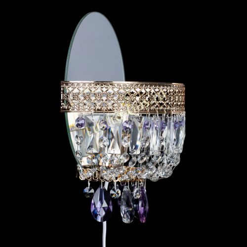 Бра Венеция фиолетовая в Подольске Гусь Хрустальный