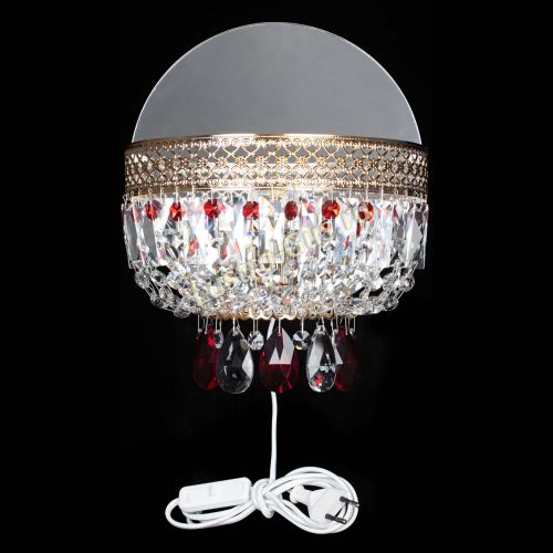 Бра Венеция красная в Подольске Гусь Хрустальный