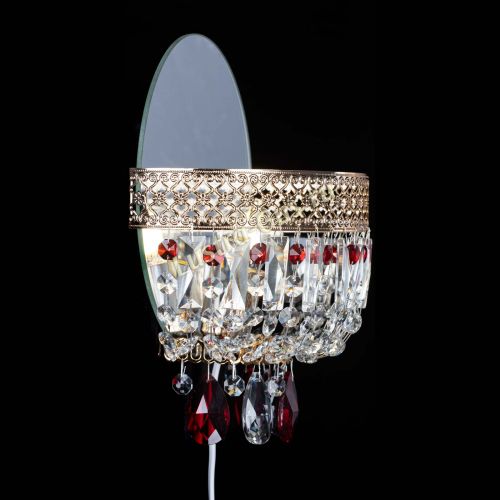 Бра Венеция красная в Подольске Гусь Хрустальный