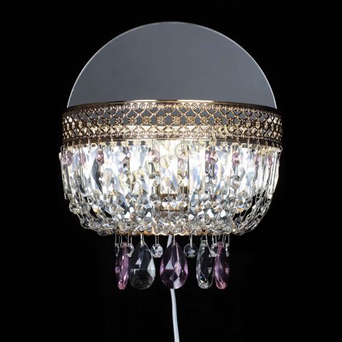 Бра Венеция розовая в Подольске Гусь Хрустальный