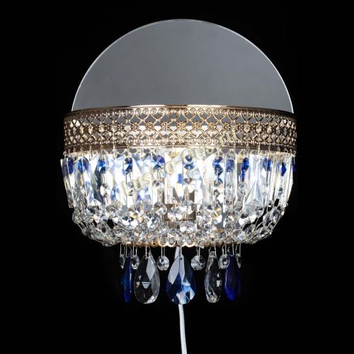 Бра Венеция синяя в Подольске Гусь Хрустальный