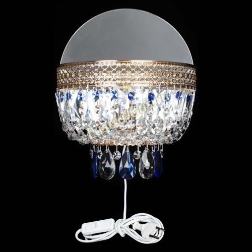 Бра Венеция синяя в Подольске Гусь Хрустальный