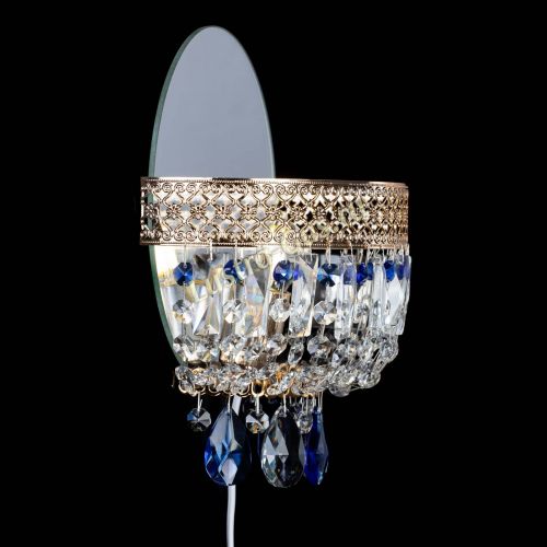 Бра Венеция синяя в Подольске Гусь Хрустальный