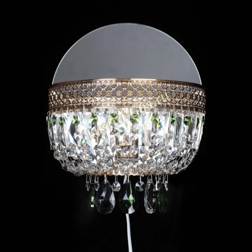 Бра Венеция зеленая в Подольске Гусь Хрустальный