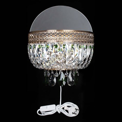 Бра Венеция зеленая в Подольске Гусь Хрустальный