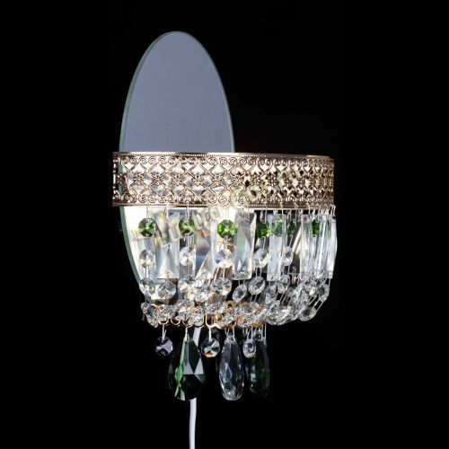 Бра Венеция зеленая в Подольске Гусь Хрустальный