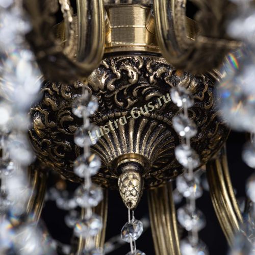 Люстра бронзовая Афина №1 баден в Подольске Гусь Хрустальный