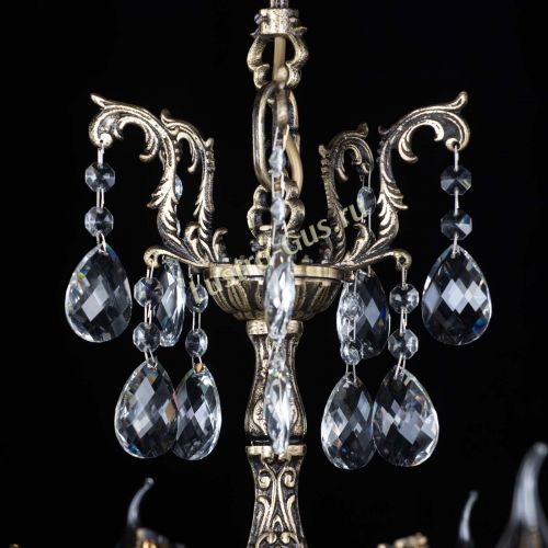 Люстра бронзовая Афина №1 баден в Подольске Гусь Хрустальный