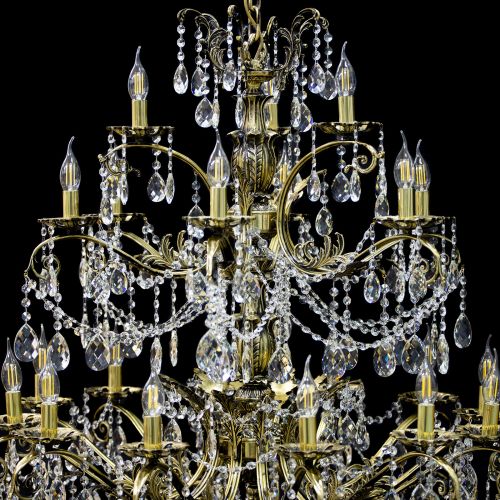 Люстра бронзовая Афина №21 в Подольске Гусь Хрустальный