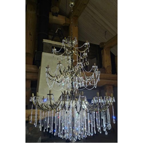 Люстра бронзовая Афина №35 в Подольске Гусь Хрустальный