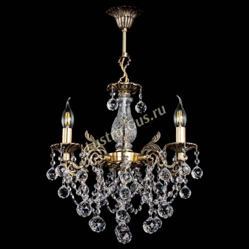 Люстра бронзовая Алфея №3/1 Шар в Подольске Гусь Хрустальный