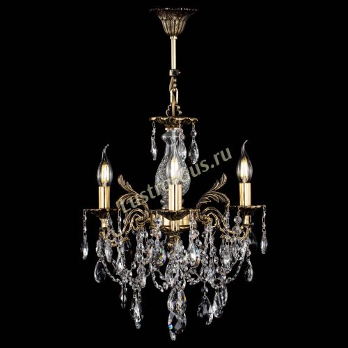 Люстра бронзовая Алфея №3/1 Журавлик в Подольске Гусь Хрустальный