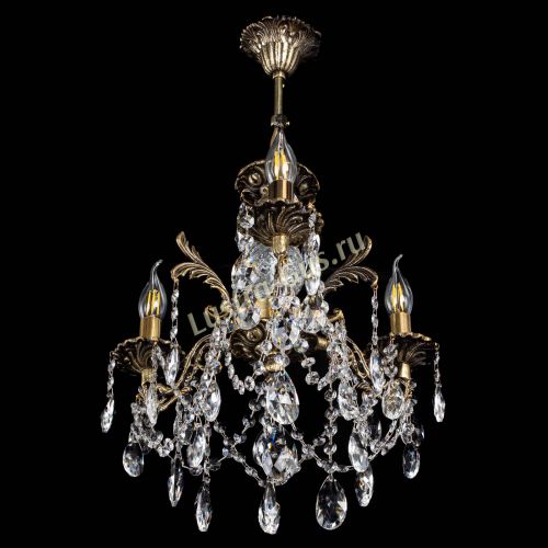 Люстра бронзовая Алфея №3/1 Журавлик в Подольске Гусь Хрустальный