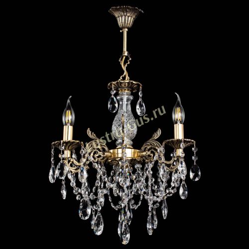 Люстра бронзовая Алфея №3/1 Журавлик в Подольске Гусь Хрустальный