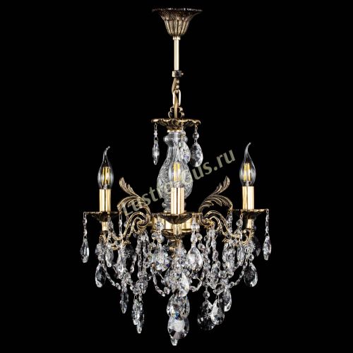 Люстра бронзовая Алфея №3/1 Звездочка в Подольске Гусь Хрустальный