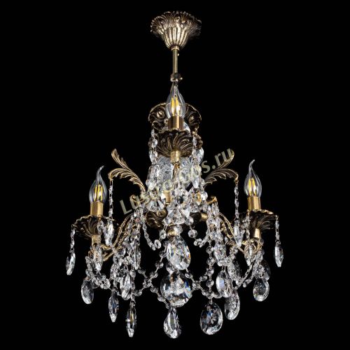 Люстра бронзовая Алфея №3/1 Звездочка в Подольске Гусь Хрустальный