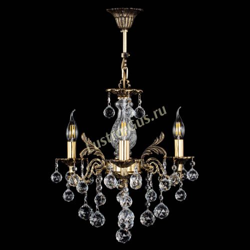 Люстра бронзовая Алфея №3/2 Шар в Подольске Гусь Хрустальный