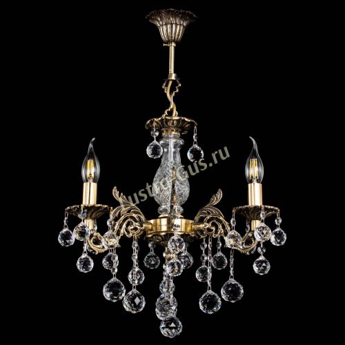 Люстра бронзовая Алфея №3/2 Шар в Подольске Гусь Хрустальный