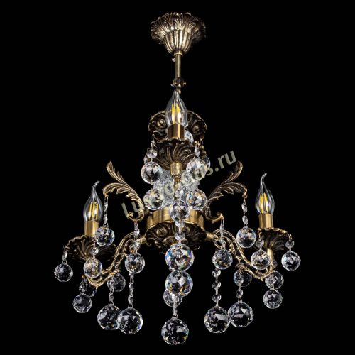 Люстра бронзовая Алфея №3/2 Шар в Подольске Гусь Хрустальный