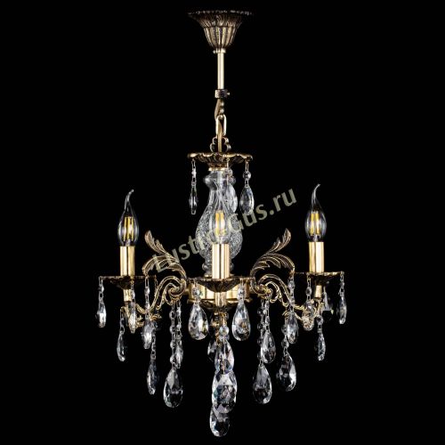 Люстра бронзовая Алфея №3/2 Журавлик в Подольске Гусь Хрустальный