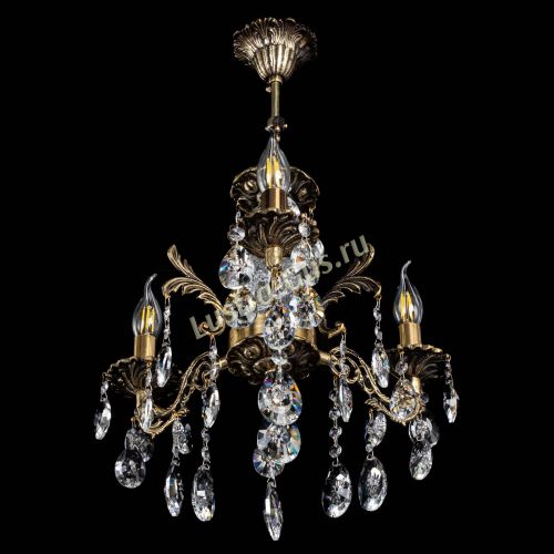 Люстра бронзовая Алфея №3/2 Звездочка в Подольске Гусь Хрустальный