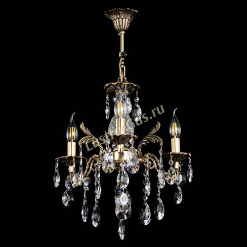 Люстра бронзовая Алфея №3/2 Звездочка в Подольске Гусь Хрустальный