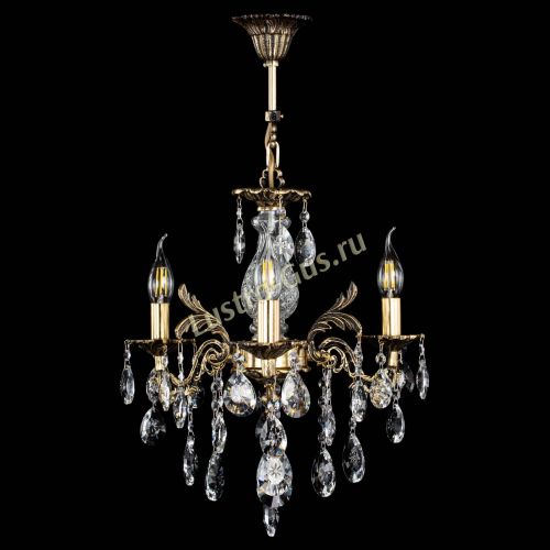 Люстра бронзовая Алфея №3/2 Звездочка в Подольске Гусь Хрустальный