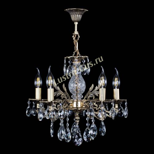 Люстра бронзовая Алфея №5/1 Баден в Подольске Гусь Хрустальный